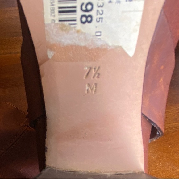 Michael Kors Collection Leather Cowboy Boots size 7.5 Made in Italy - Picture 14 of 17